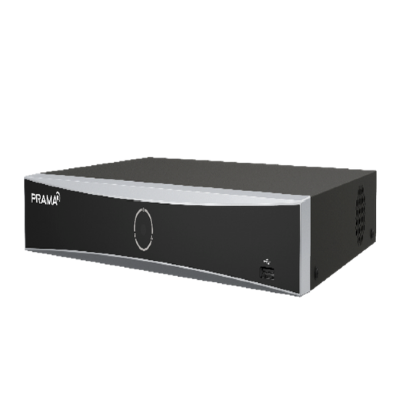 Prama PT-NRAS2A08-K1 8-Channel Aisense Network Video Recorder, 1 SATA