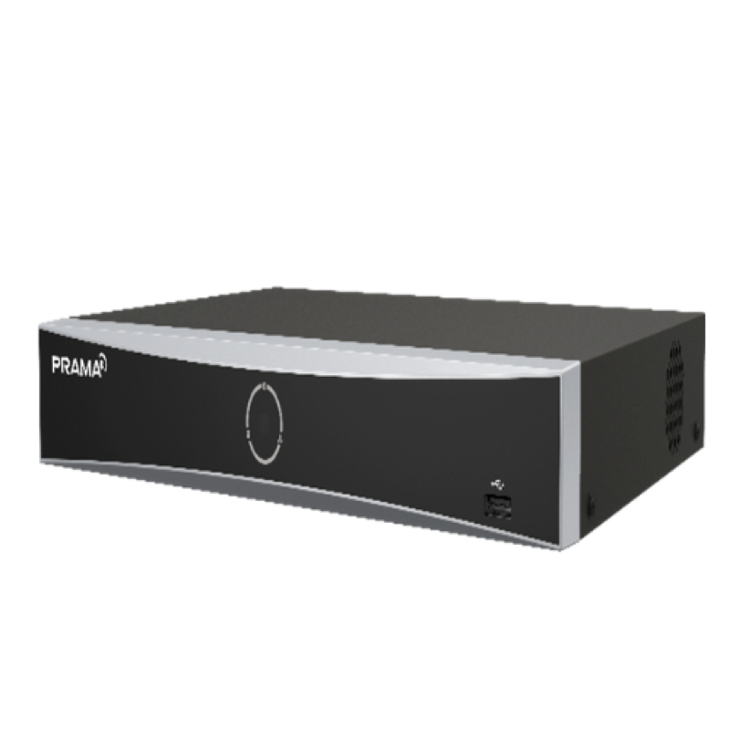 Prama PT-NRAS2A04-K1 4-Channel Aisense Network Video Recorder, 1 SATA