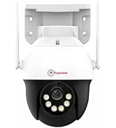 Trueview 3MP 4G Mini PT Security Camera with SIM Support | All-Time Color Vision | 360° Pan | Two...