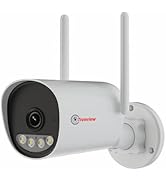Trueview 3MP Wi-Fi All Time Colour Bullet Camera | BIS-ER (STQC Certified) WiFi CCTV Camera | IP6...