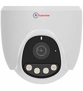 Trueview 3MP Smart WiFi Dome CCTV Camera | All Time Colour Night Vision | Human Detection | Two W...